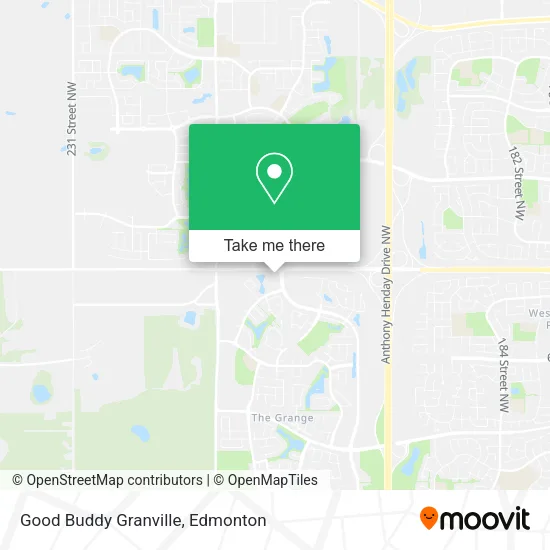 Good Buddy Granville map