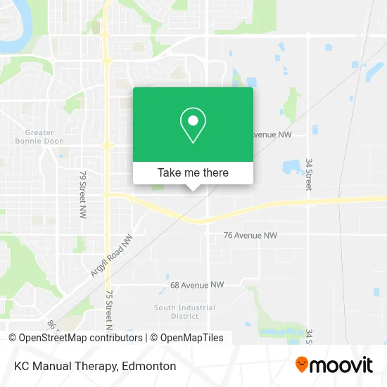 KC Manual Therapy map