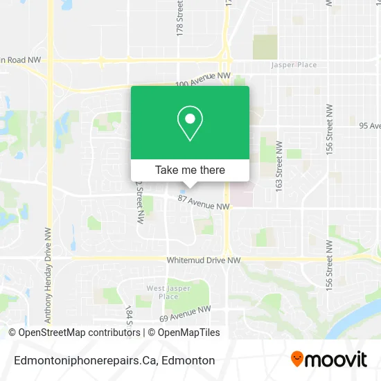 Edmontoniphonerepairs.Ca map