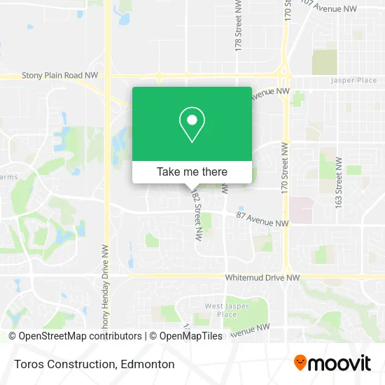 Toros Construction plan