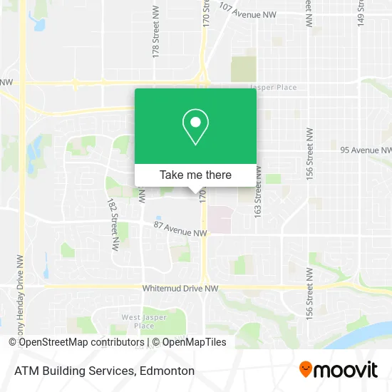 ATM Building Services map
