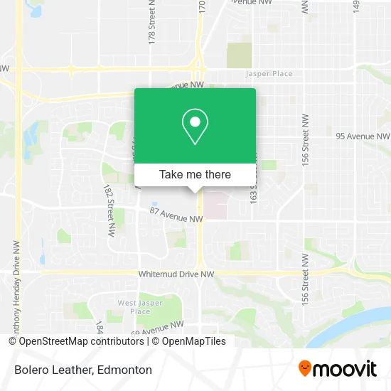 Bolero Leather map