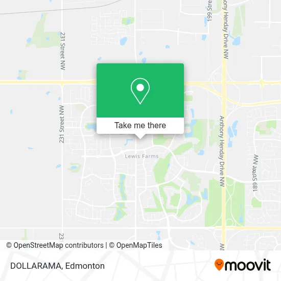 DOLLARAMA map