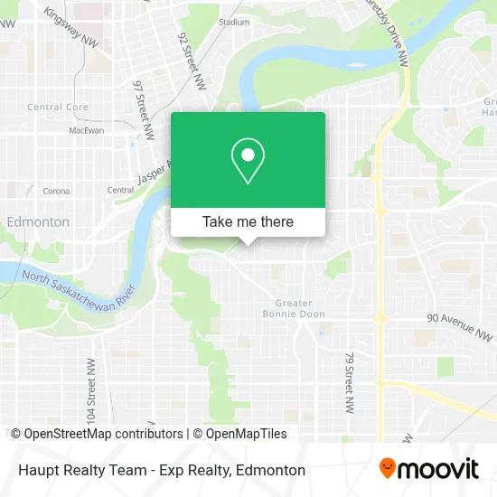 Haupt Realty Team - Exp Realty map