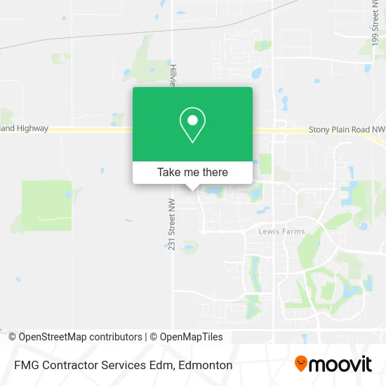 FMG Contractor Services Edm map