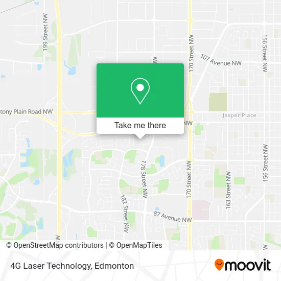 4G Laser Technology map