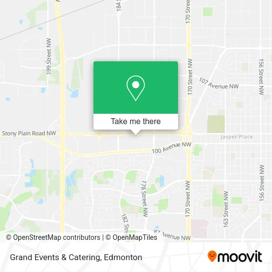 Grand Events & Catering map