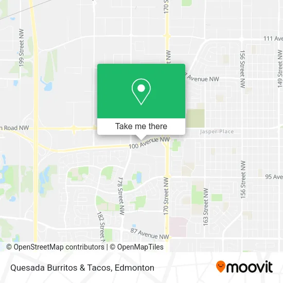Quesada Burritos & Tacos map