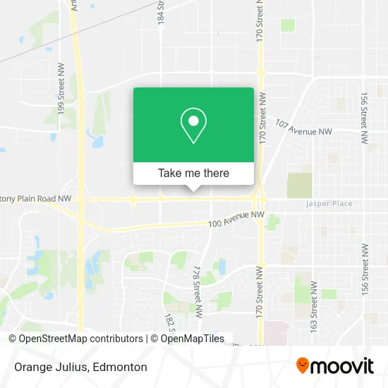 Orange Julius map