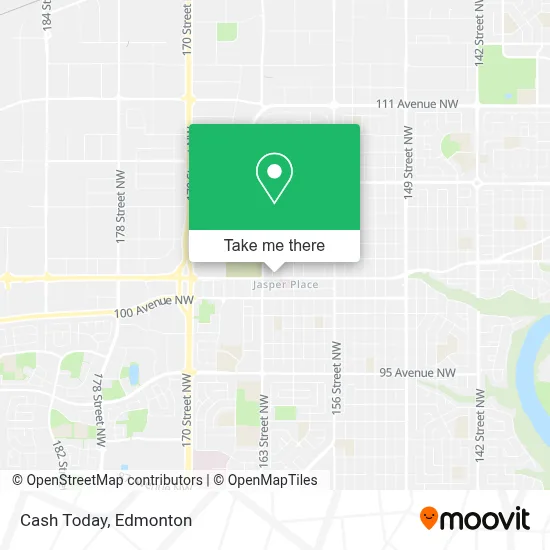 Cash Today map
