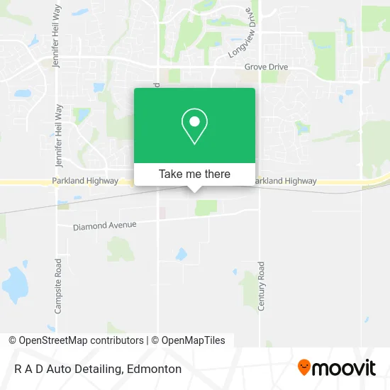 R A D Auto Detailing map
