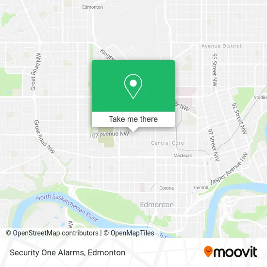 Security One Alarms map