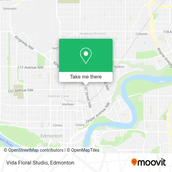 Vida Floral Studio map