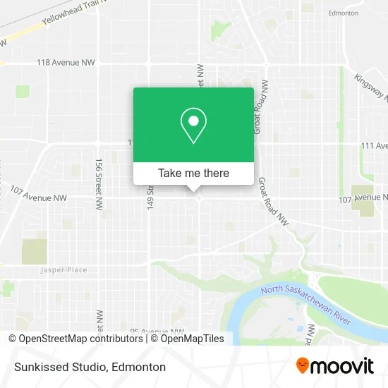 Sunkissed Studio map