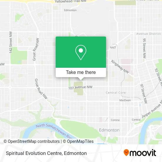 Spiritual Evolution Centre map