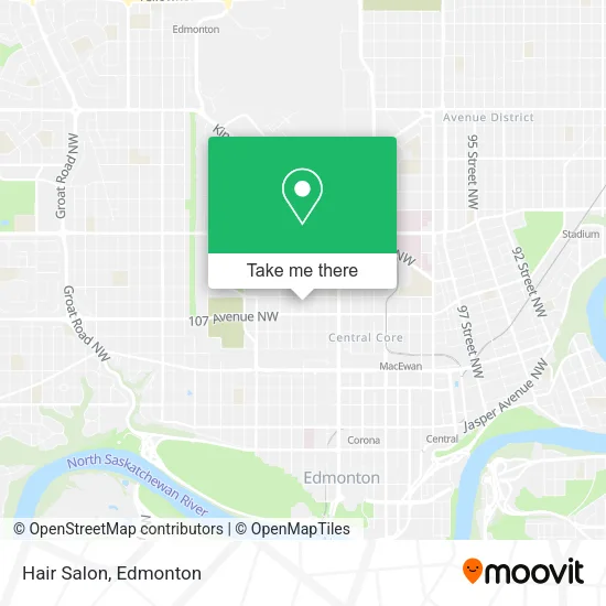 Hair Salon map