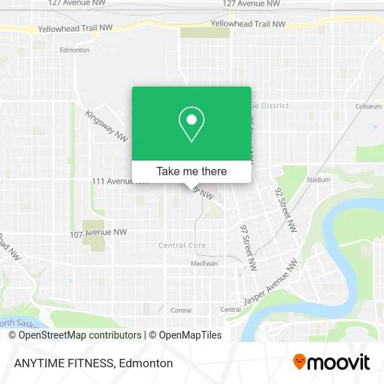ANYTIME FITNESS map
