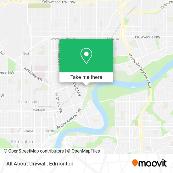 All About Drywall map