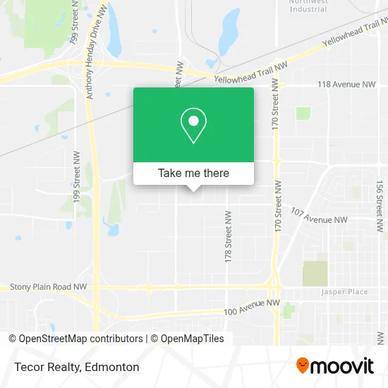 Tecor Realty map