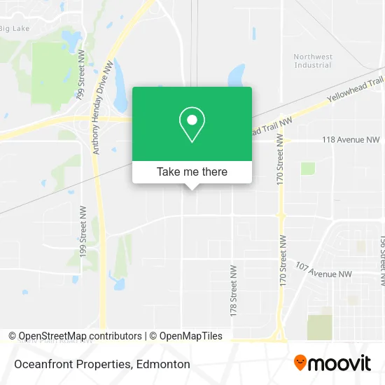 Oceanfront Properties map