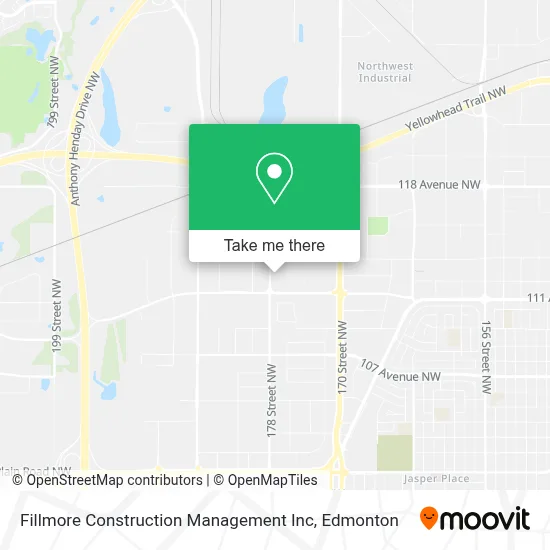 Fillmore Construction Management Inc map