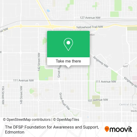 The DFSP Foundation for Awareness and Support map
