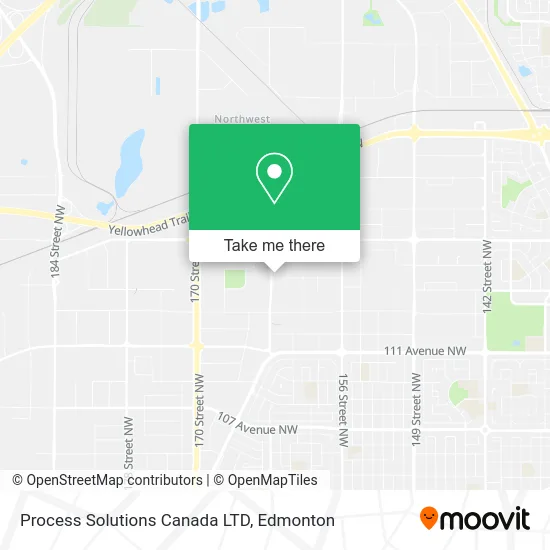 Process Solutions Canada LTD map
