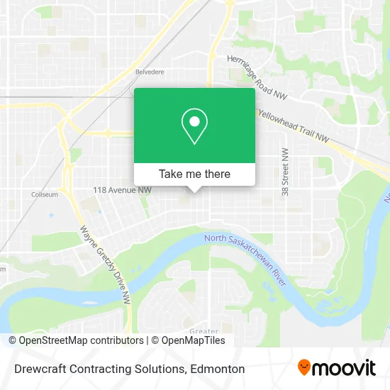 Drewcraft Contracting Solutions map