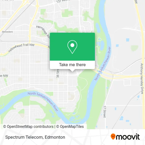 Spectrum Telecom map