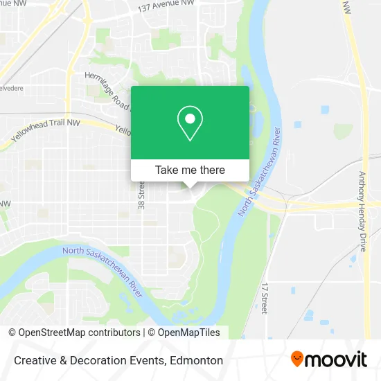 Creative & Decoration Events map