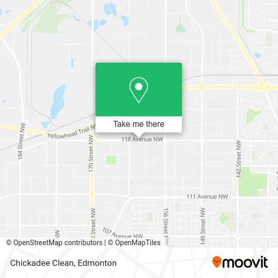 Chickadee Clean map