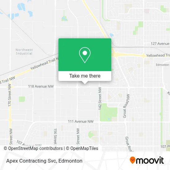 Apex Contracting Svc map