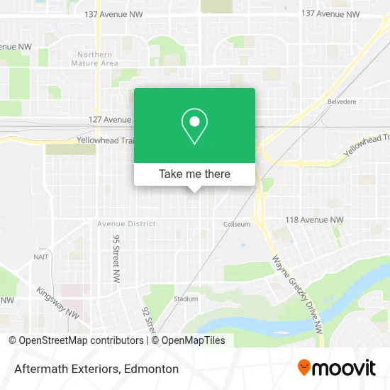 Aftermath Exteriors map