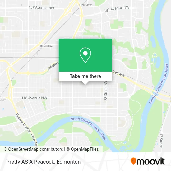 Pretty AS A Peacock map