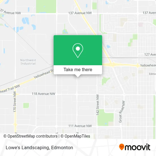 Lowe's Landscaping map