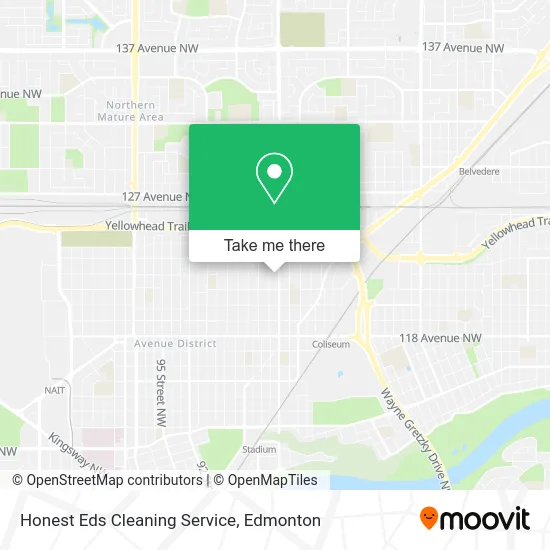 Honest Eds Cleaning Service map