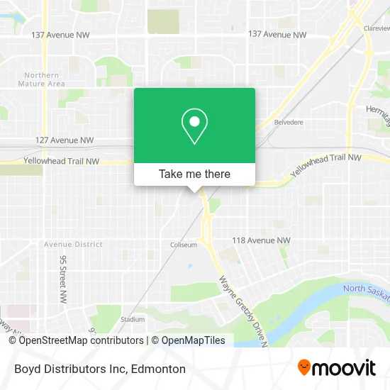 Boyd Distributors Inc map