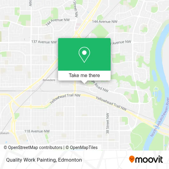 Quality Work Painting map