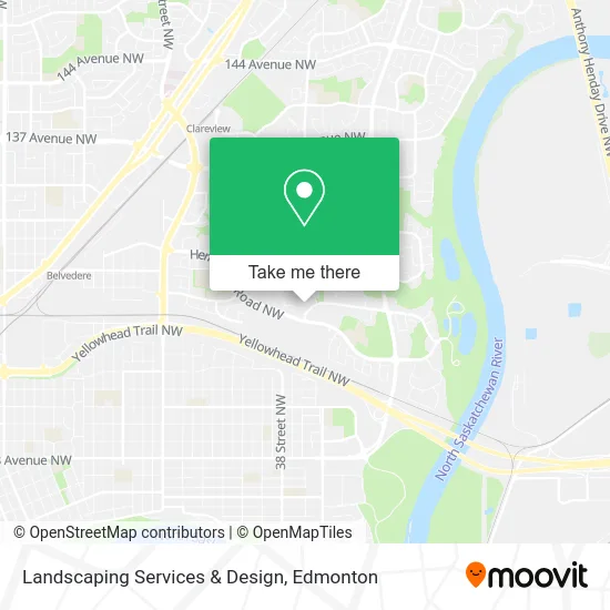 Landscaping Services & Design map
