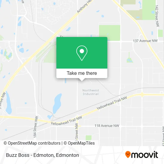 Buzz Boss - Edmoton map