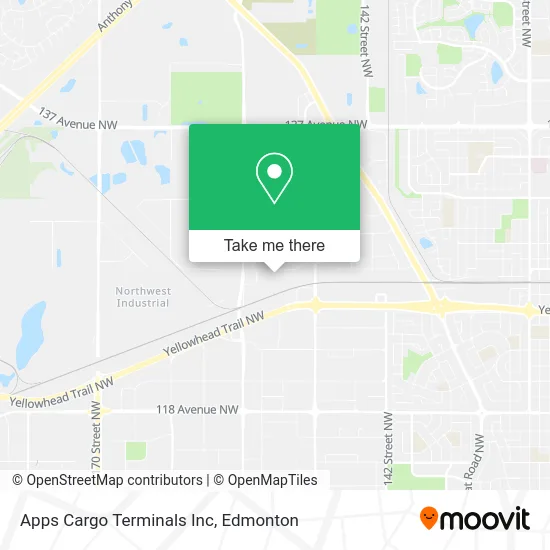Apps Cargo Terminals Inc map