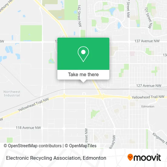 Electronic Recycling Association map