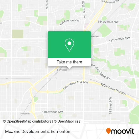 McJane Developments map
