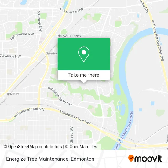 Energize Tree Maintenance map