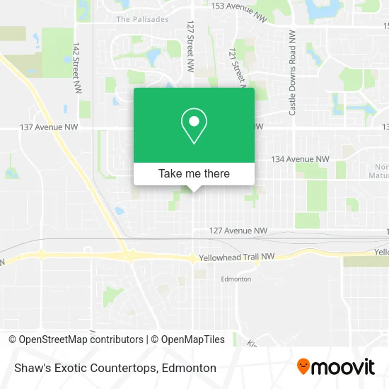 Shaw's Exotic Countertops map