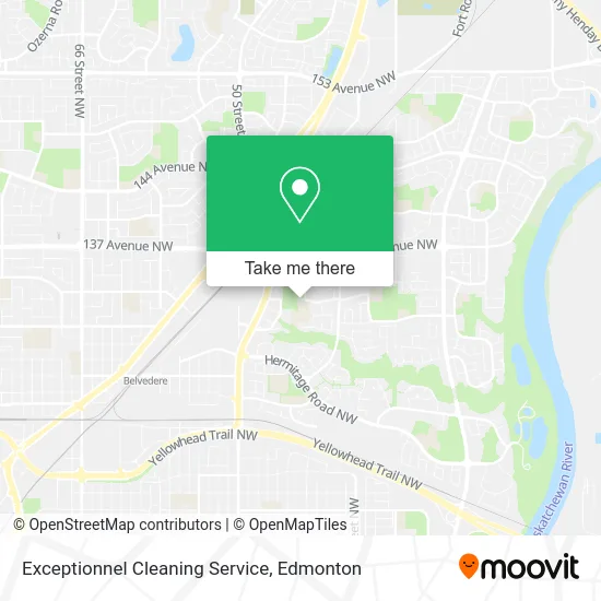 Exceptionnel Cleaning Service map