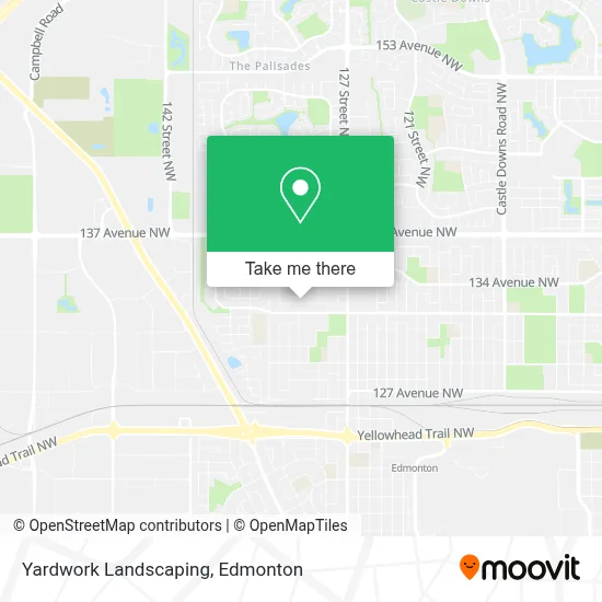 Yardwork Landscaping map