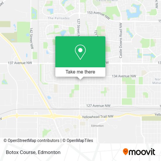 Botox Course map