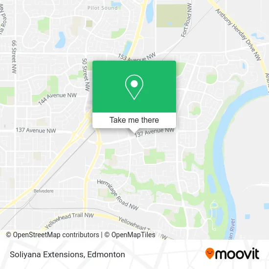 Soliyana Extensions map