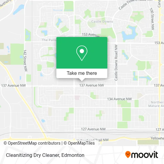 Cleanitizing Dry Cleaner map